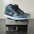 Jordan 1 Retro Polka Dot Laser Blue 12 (Lightly Worn Pre-Owned)JordanBlack/Laser Blue - Image 1