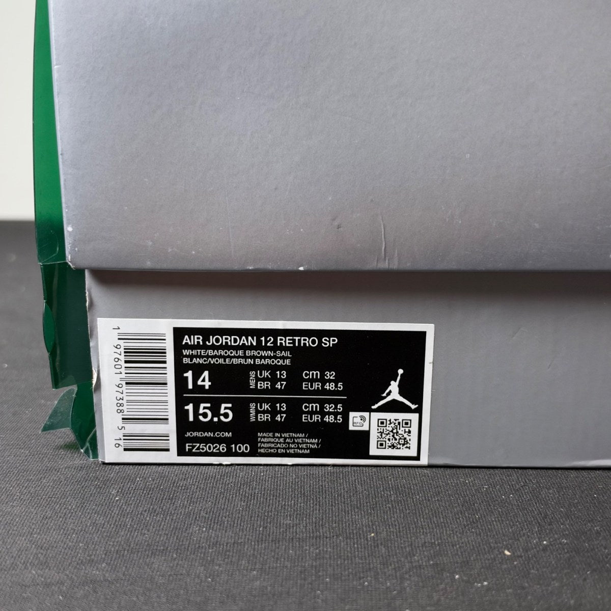 Jordan 12 Retro SP SoleFly Cafecito (Size 14) - Image 6