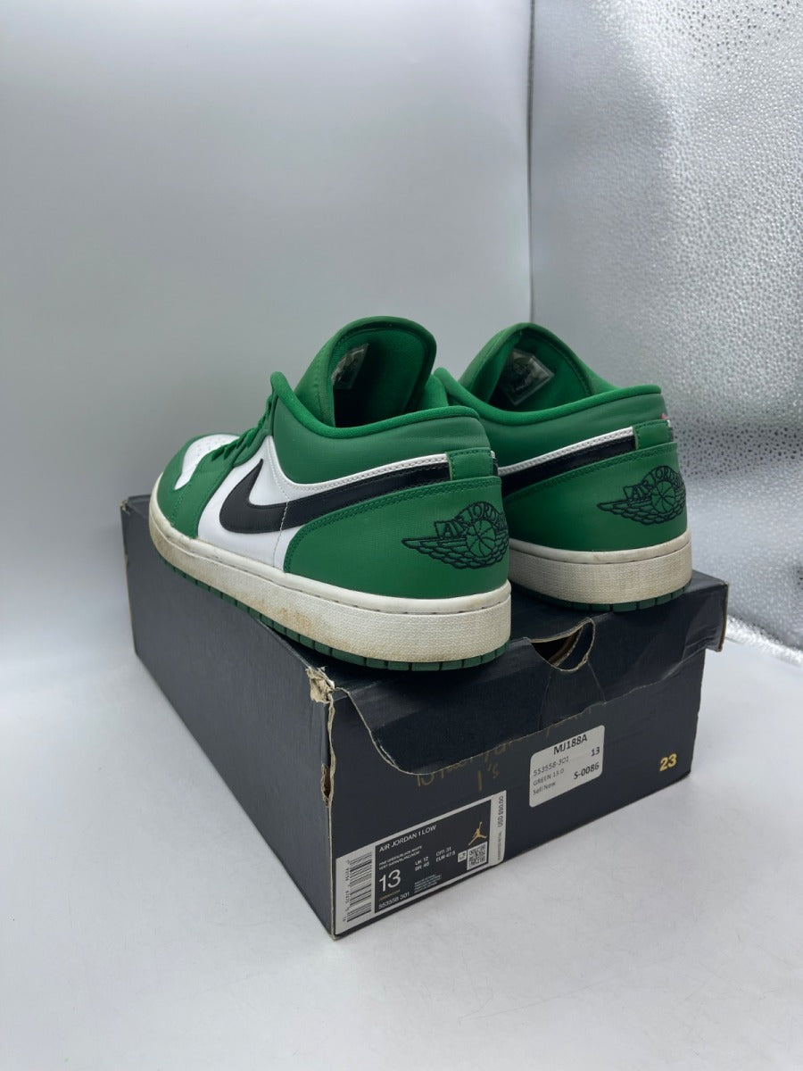Jordan 1 Low Pine Green 13 (Moderately Worn Pre-Owned) - Image 4