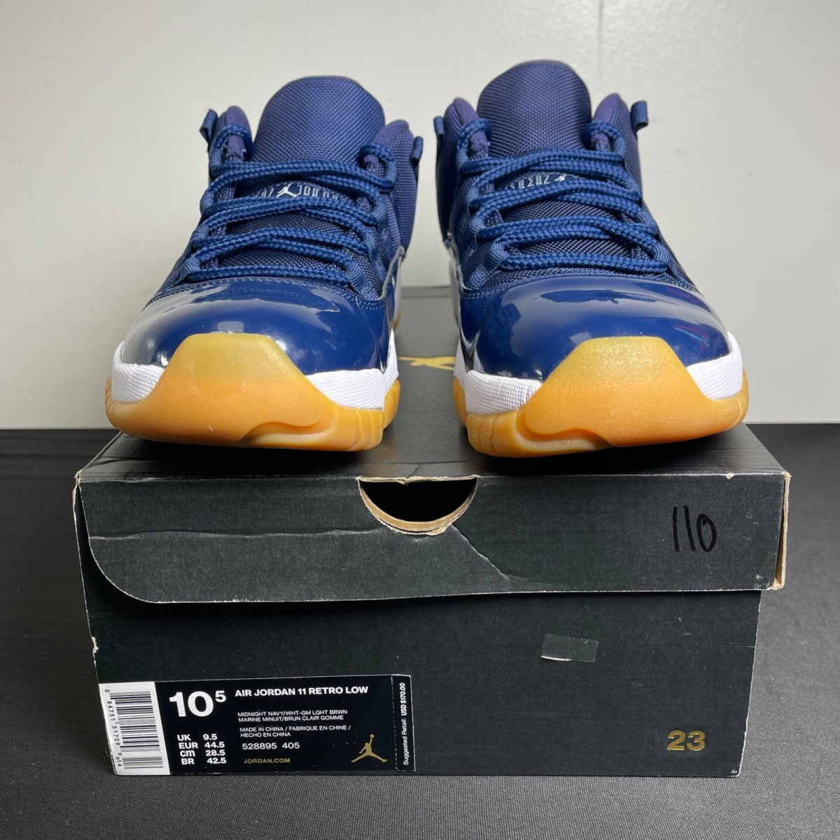 Jordan 11 Retro Low Midnight Navy (Size 10.5) - Image 2