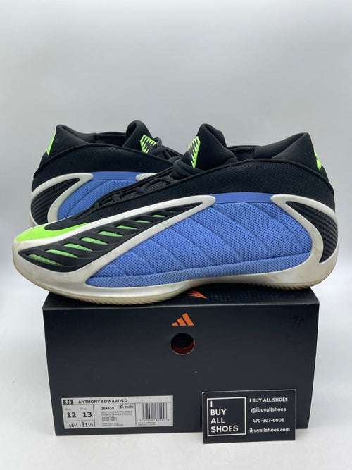 adidas AE 2 Blue Fusion 12 (Moderately Worn Pre-Owned) - Image 1