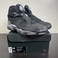 Jordan 8 Retro Chrome (2015) 10 (Moderately Worn Pre-Owned)JordanBlack/White-Light Graphite - Image 1