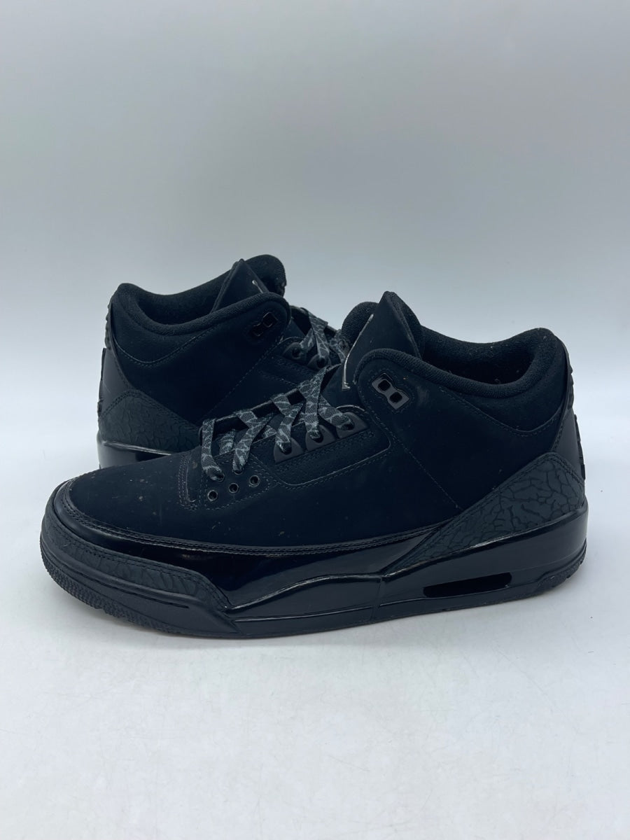 Jordan 3 Retro Black Cat (2025) 10 (Moderately Worn Pre-Owned)JordanBlack/Dark Charcoal/Black - Image 1