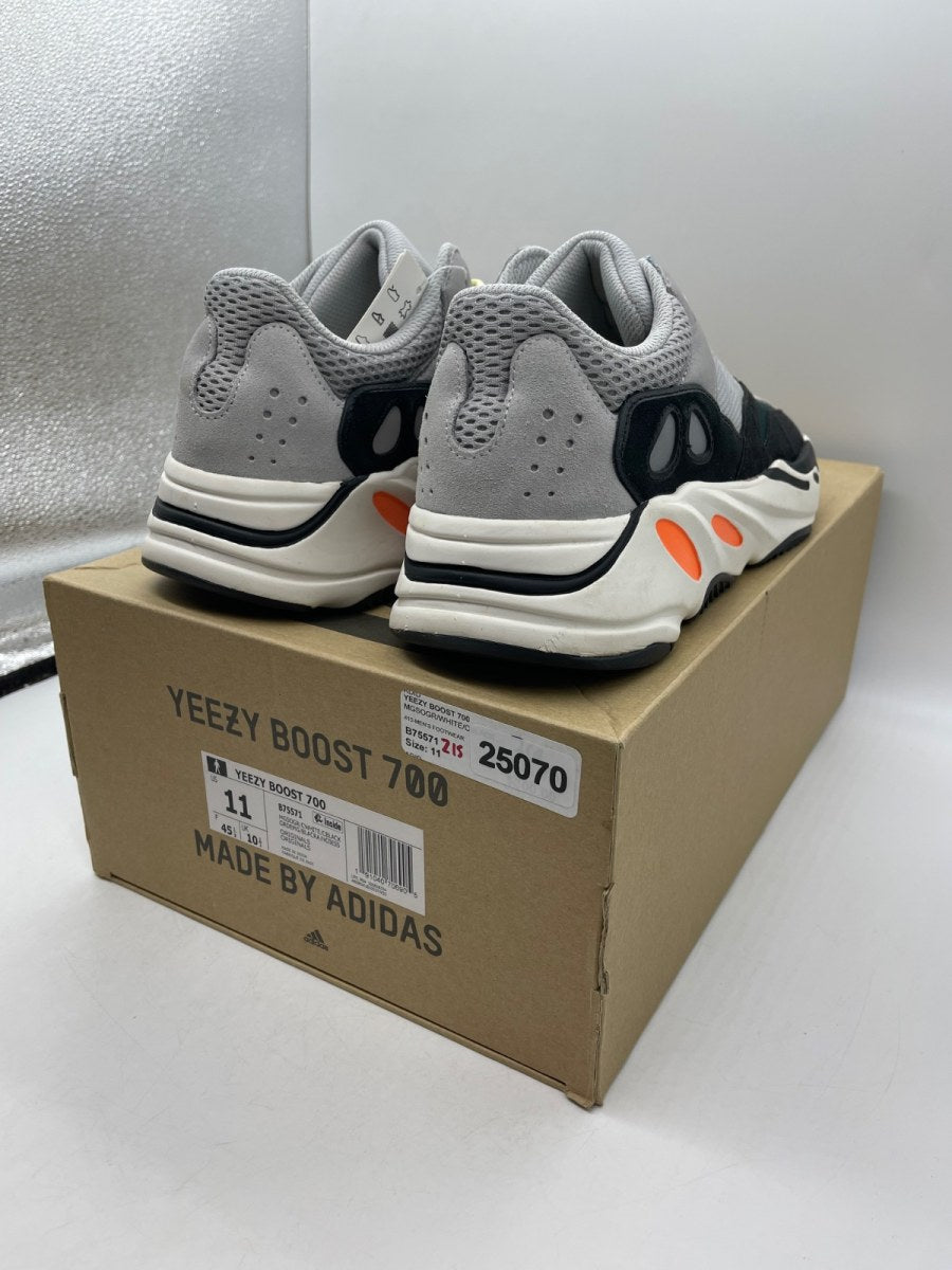 adidas Yeezy Boost 700 Wave Runner 11 (Moderately Worn Pre-Owned)adidasSolid Grey/Chalk White/Core Black - Image 5