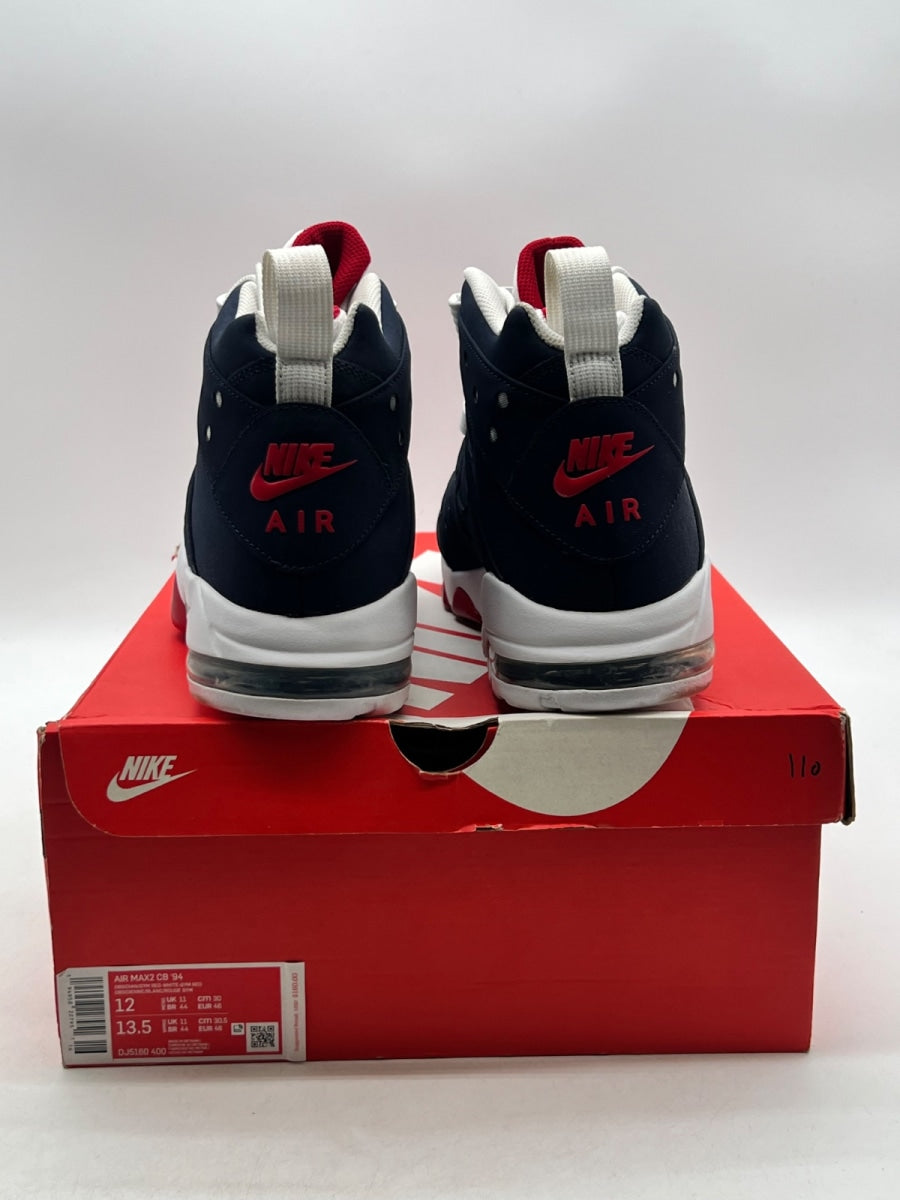 Nike Air Max CB '94 USA (2021) 12 (Lightly Worn Pre-Owned)NikeObsidian/Gym Red-White - Image 5
