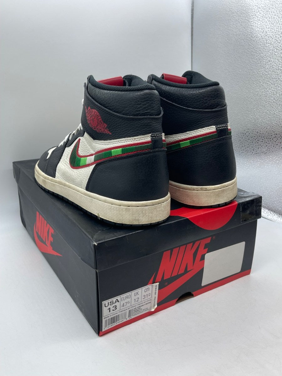 Jordan 1 Retro High Sports Illustrated (A Star Is Born) 13 (Heavily Worn Pre-Owned) - Image 4