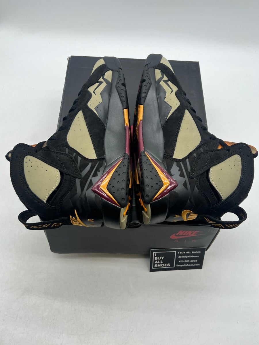 Jordan 7 Retro Black Olive 8 (Lightly Worn Pre-Owned) - Image 7