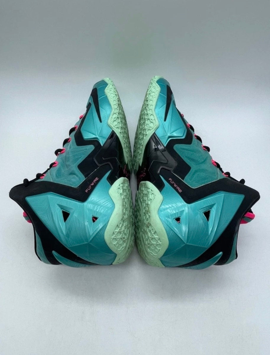 Nike LeBron 11 South Beach 12 (Lightly Worn Pre-Owned)NikeTurquoise/Black-Mint - Image 6