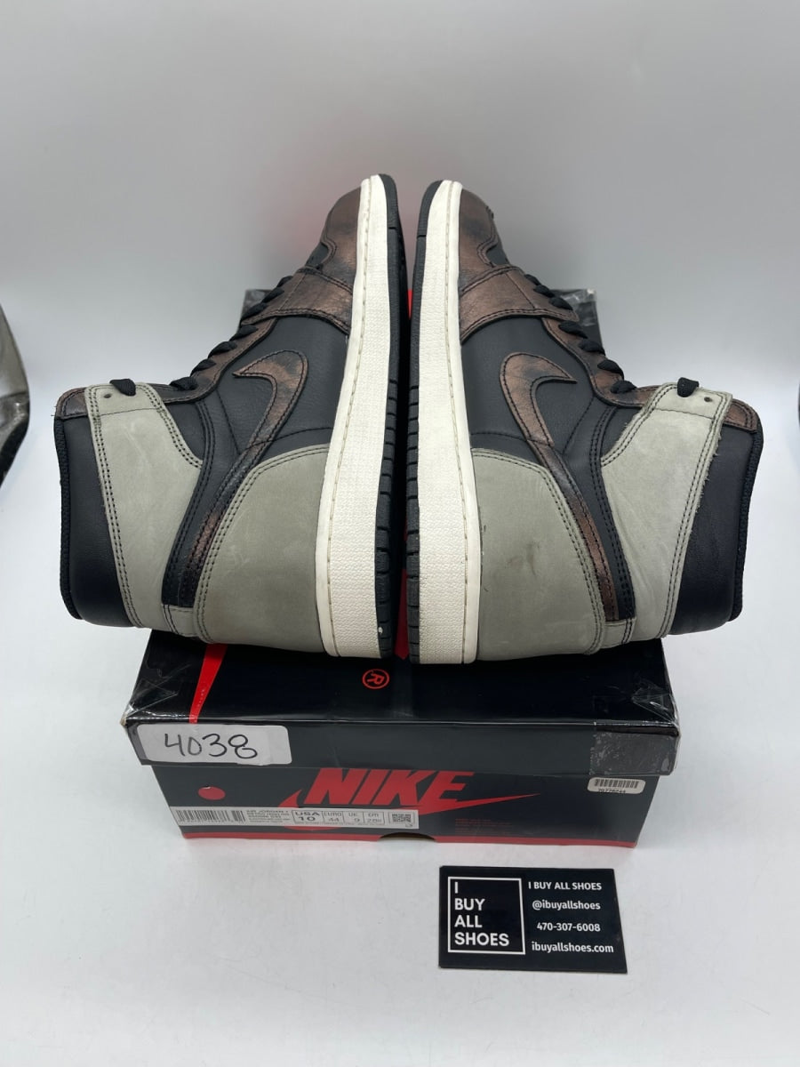 Jordan 1 Retro High Light Army Rust Shadow Patina 10 (Moderately Worn Pre-Owned) - Image 6