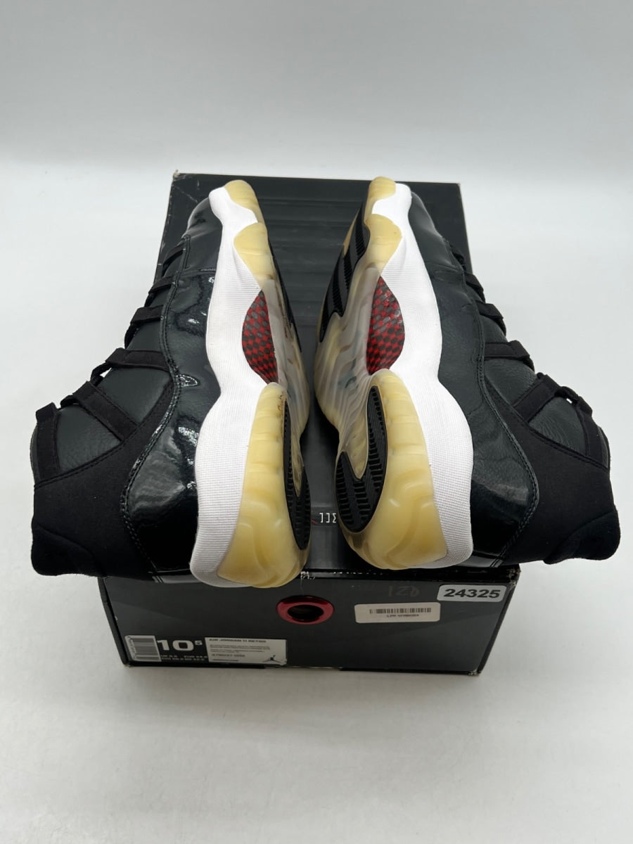 Jordan 11 Retro 72-10 10.5 (Lightly Worn Pre-Owned)JordanBlack/Gym Red-White-Anthracite - Image 9
