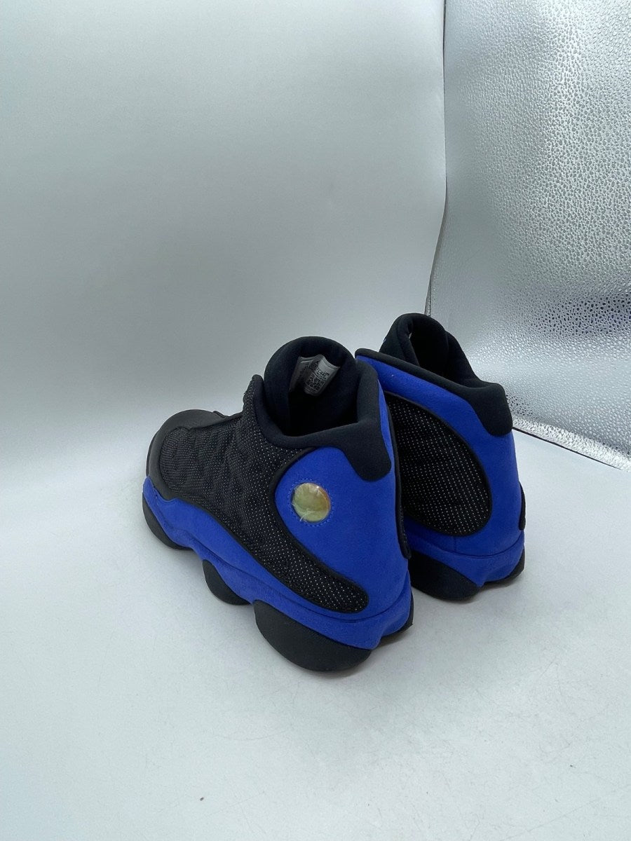 Jordan 13 Retro Black Hyper Royal 14 (Moderately Worn Pre-Owned)JordanBlack/Black-White-Hyper Royal - Image 4