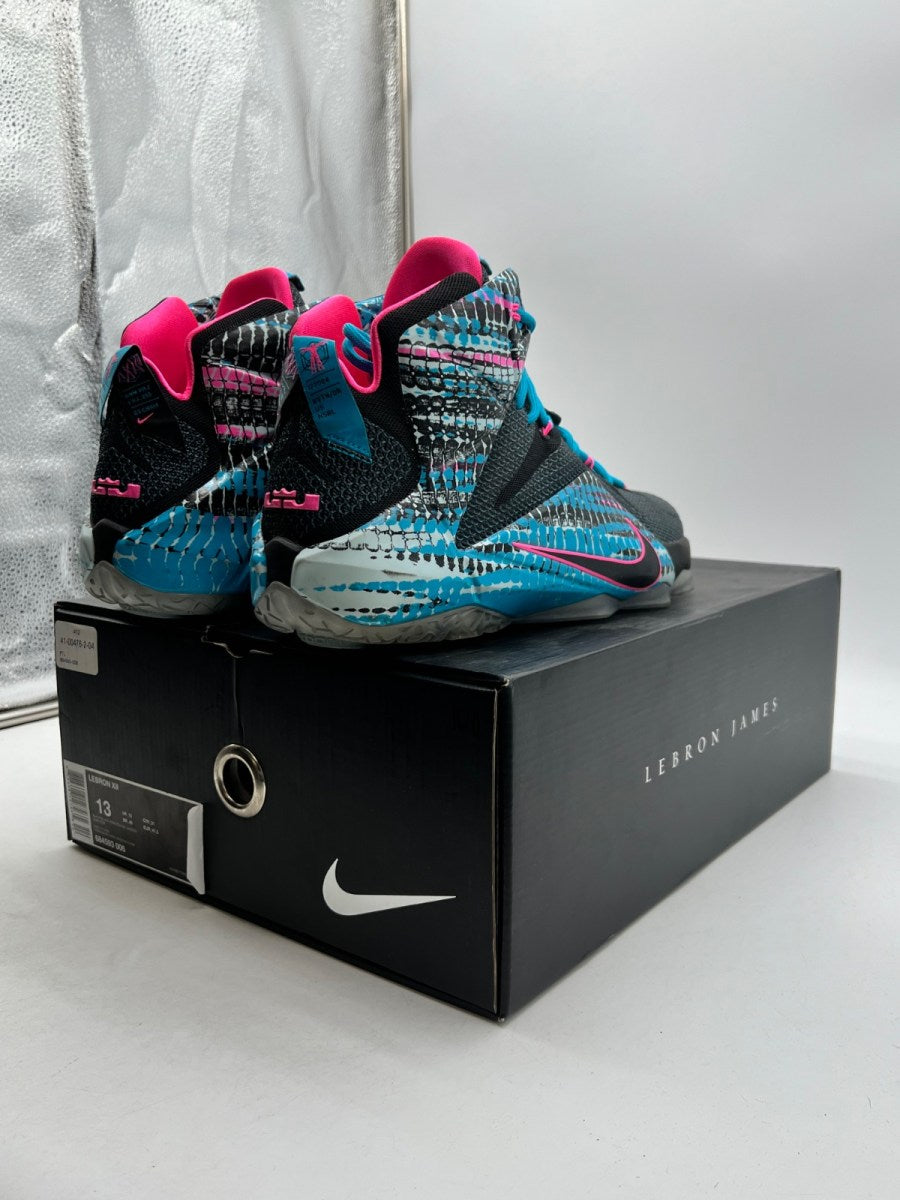 Nike LeBron 12 23 Chromosomes (Size 13) Moderately Worn - Image 3