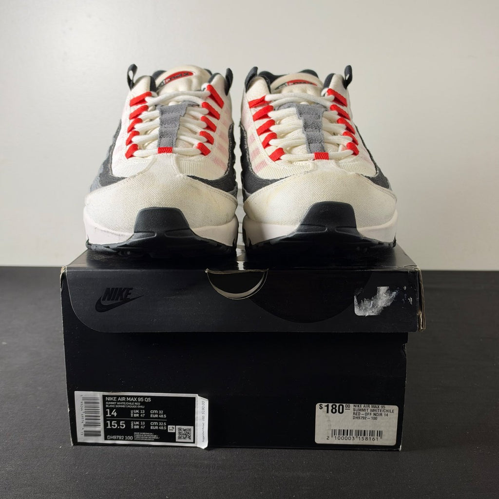 Nike Air Max 95 Smoke Grey (Size 14) - aux