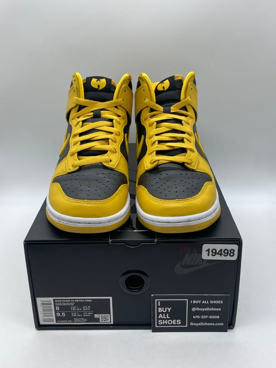 Nike Dunk High Wu-Tang (2024) 8 (Moderately Worn Pre-Owned) - Image 2