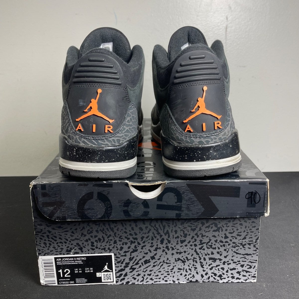 Jordan 3 Retro Fear Pack (2023) (Size 12) - Image 4