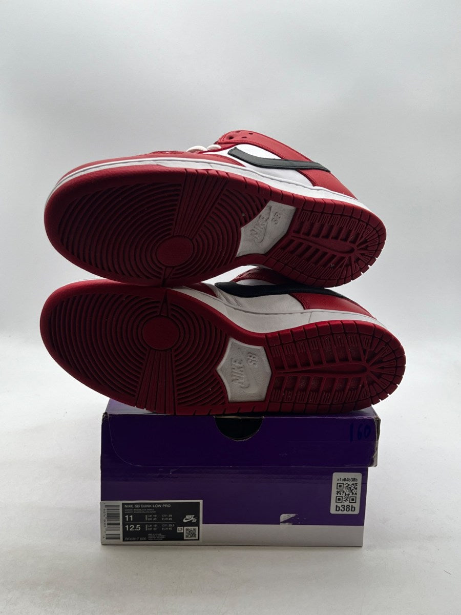 Nike SB Dunk Low Pro J-Pack Chicago 11 (Moderately Worn Pre-Owned)NikeVarsity Red/Black-White - Image 8