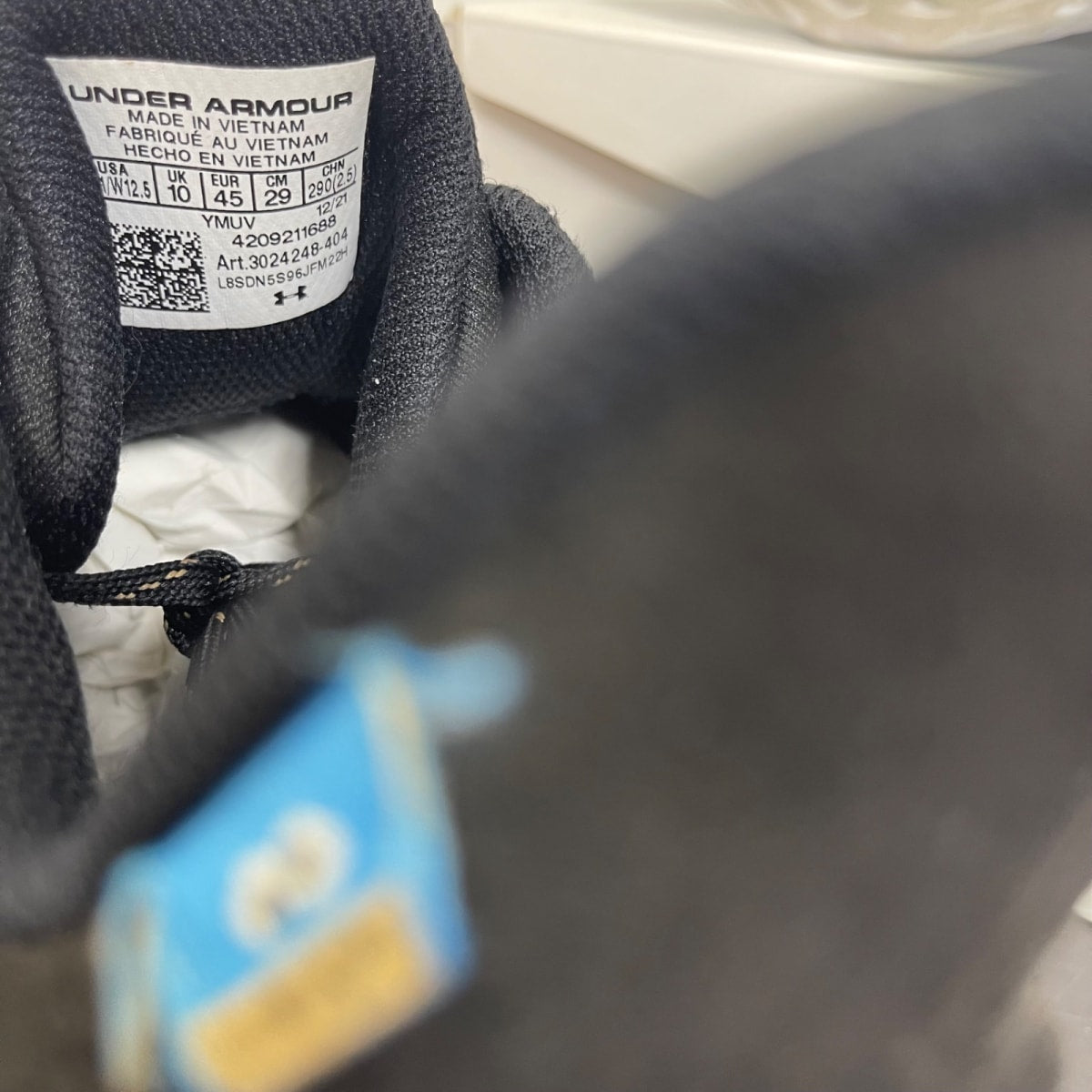 Under Armour Curry Flow 9 Sesame Street Cookie Monster 11 (Moderately Worn Pre-Owned)Under ArmourViral Blue/Black/White - Image 6