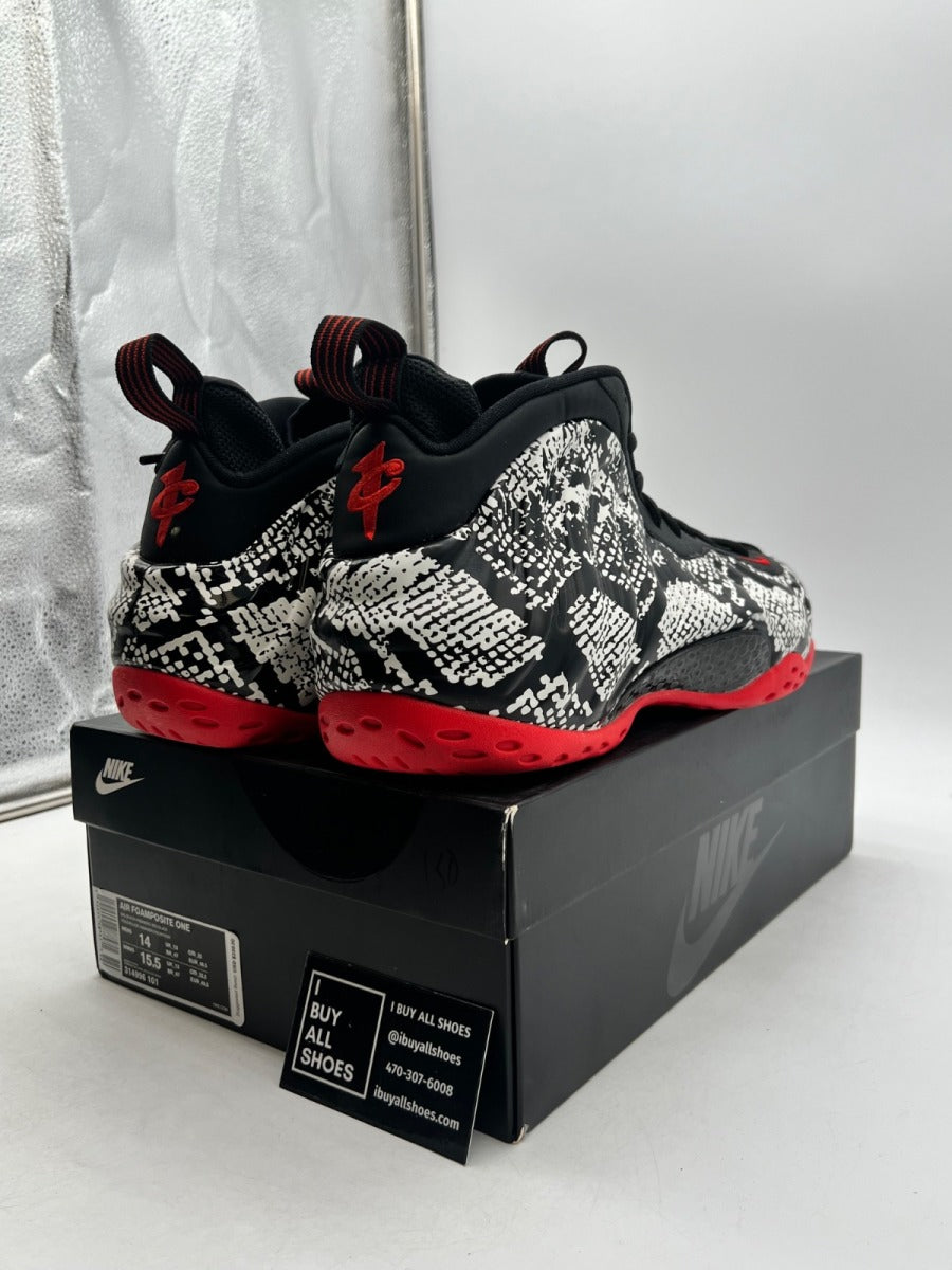 Nike Air Foamposite One Albino Snakeskin 14 (Lightly Worn Pre-Owned) - Image 5