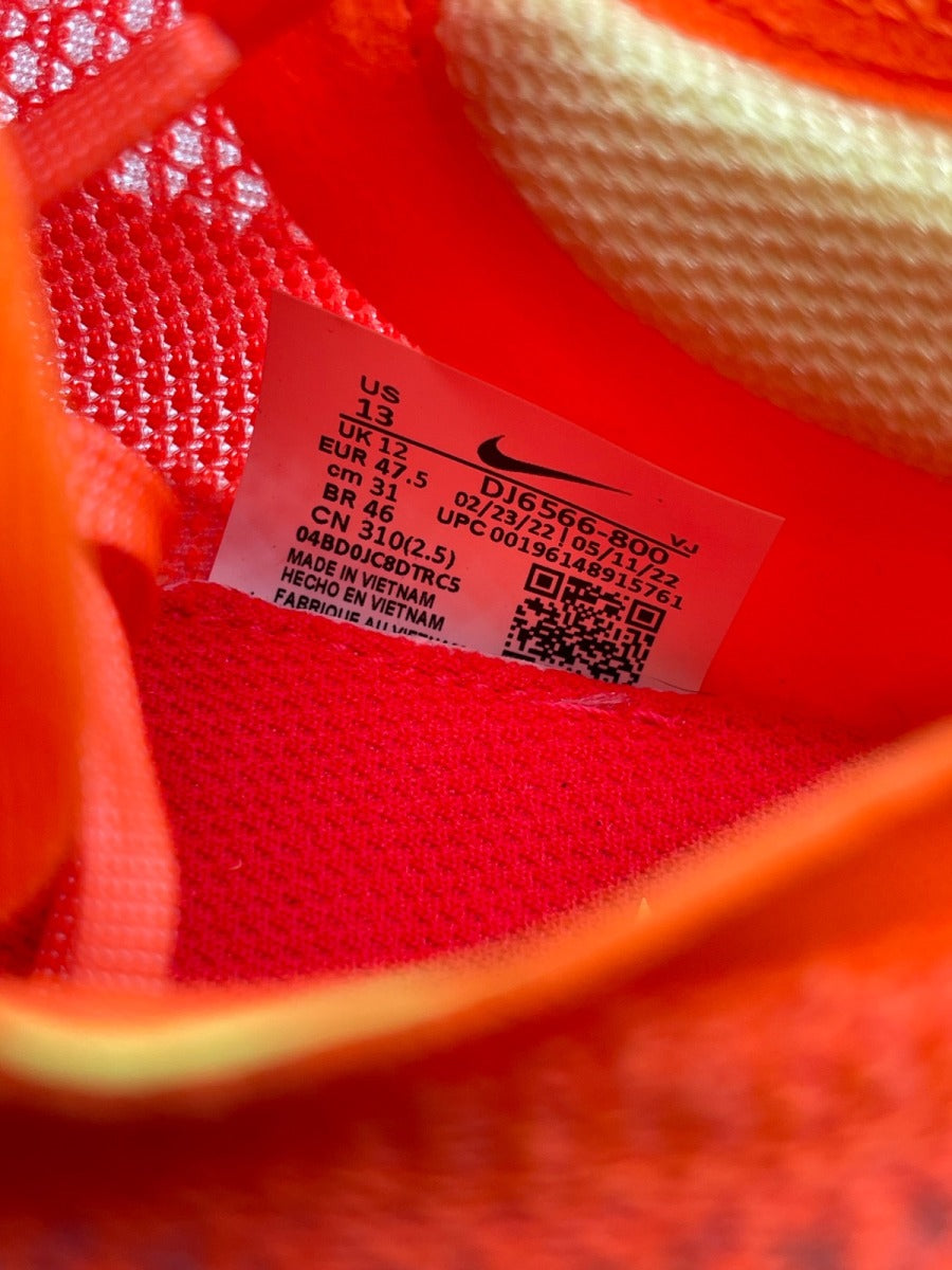 Nike ZoomX StreakFly Total Orange 13 (Moderately Worn Pre-Owned) - Image 8