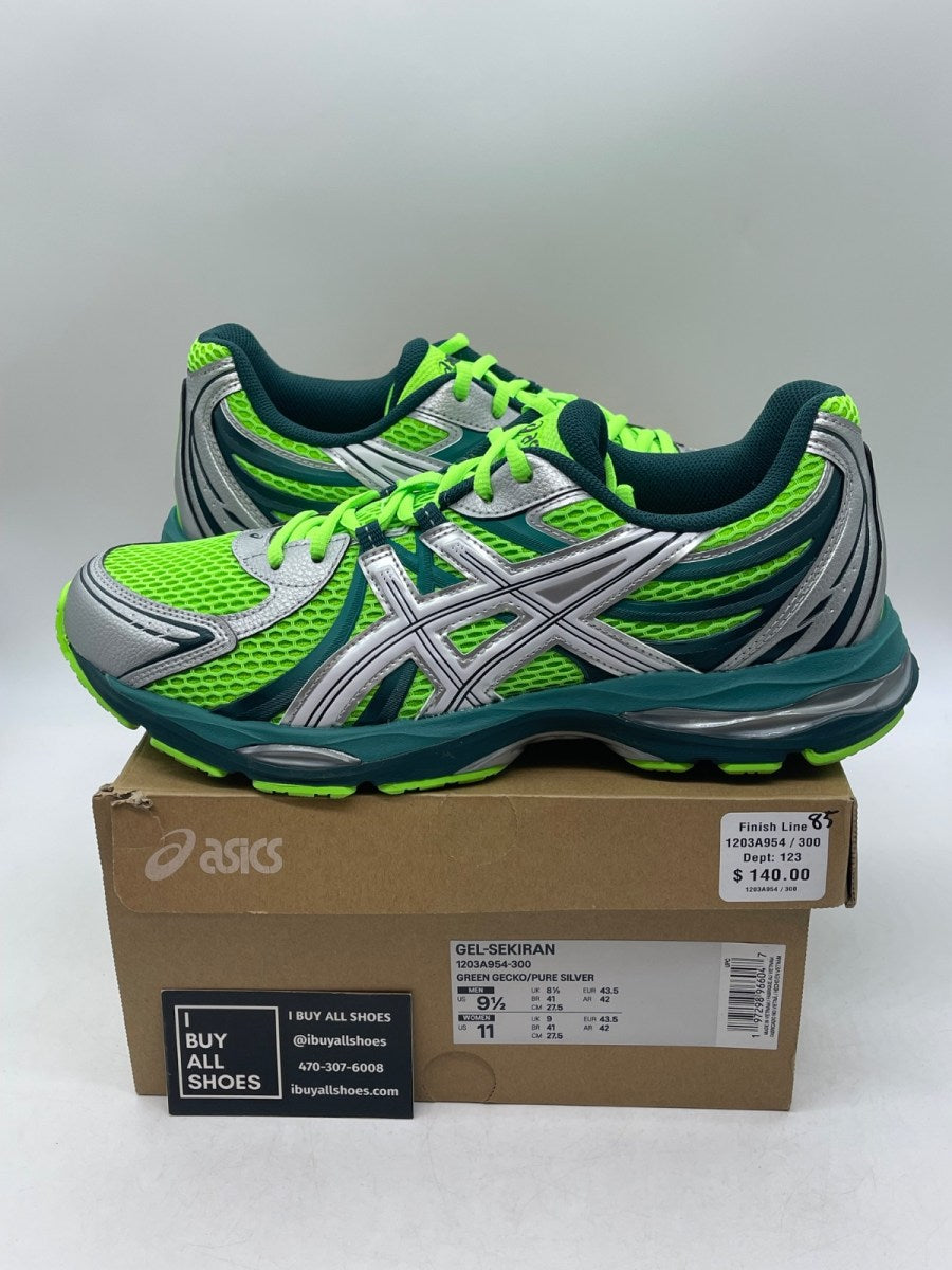 ASICS Gel-Sekiran Green Gecko 9.5 (Moderately Worn Pre-Owned)