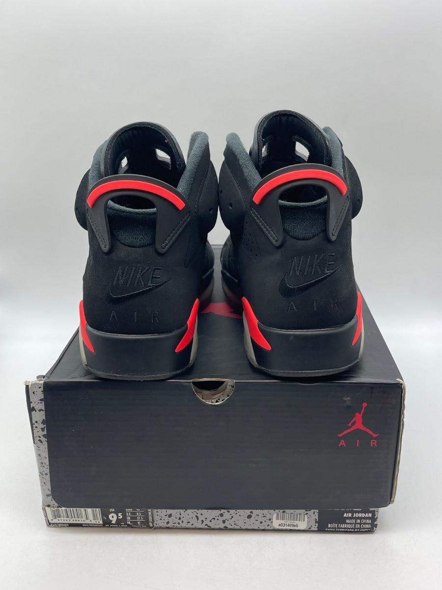 Jordan 6 Retro Black Infrared (2019) 9.5 (Moderately Worn Pre-Owned)JordanBlack/Infrared - Image 3