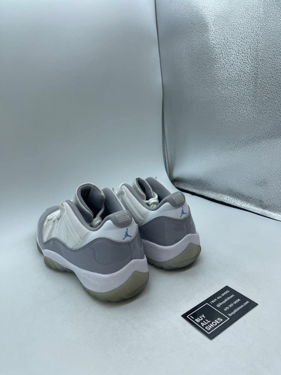 Jordan 11 Retro Low Cement Grey 12 (Heavily Worn Pre-Owned) - Image 4