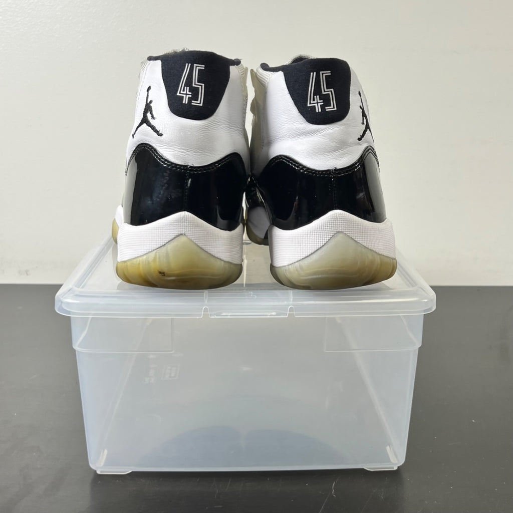 Jordan 11 Retro Concord (2018) 10 (Moderately Worn Pre-Owned)JordanWhite/Black-Concord - Image 6