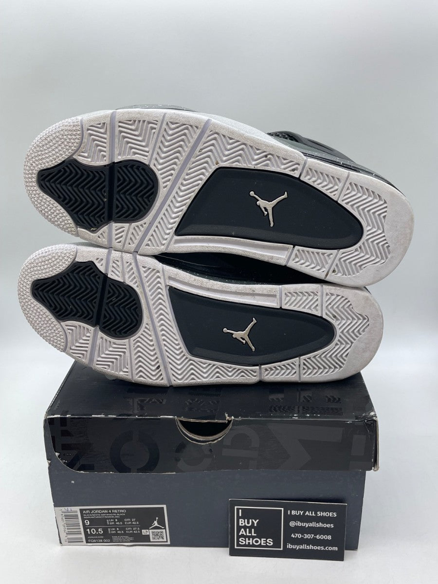 Jordan 4 Retro Fear (2024) 9 (Moderately Worn Pre-Owned) - Image 7