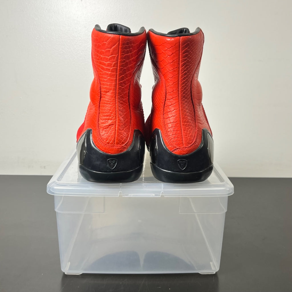 Nike Kobe 9 KRM EXT High Red Mamba 12 (Lightly Worn Pre-Owned)NikeChallenge Red/Challenge Red - Image 4