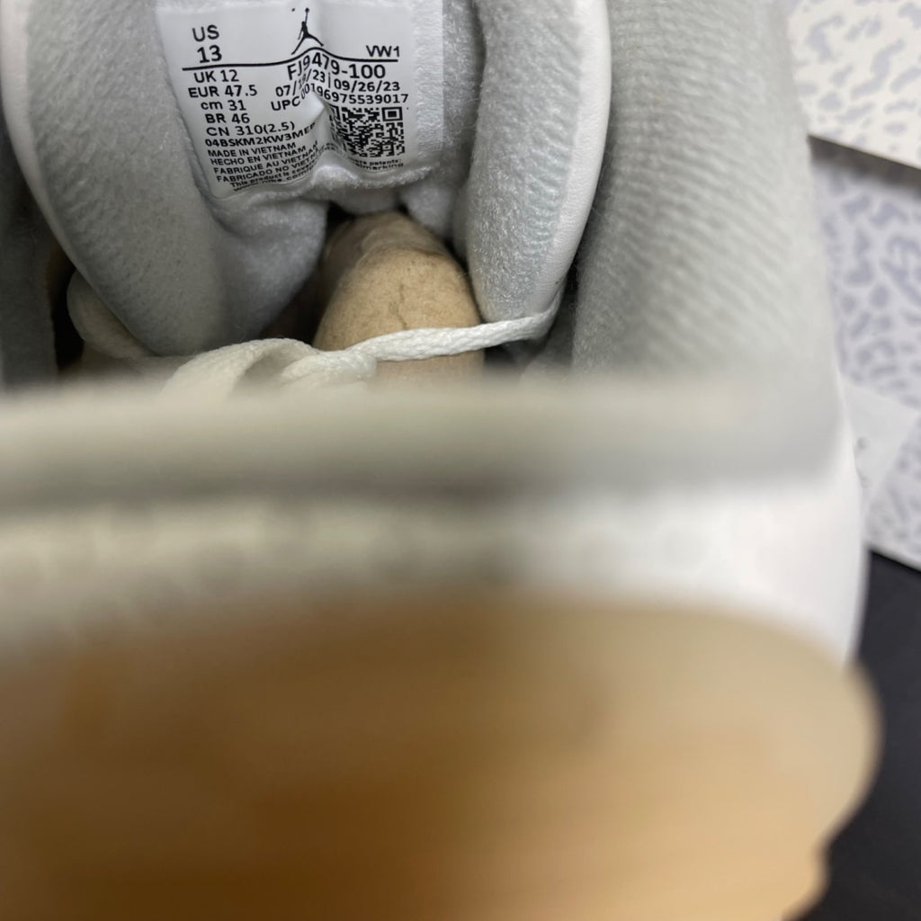 Jordan 3 Retro Craft Ivory 13 (Moderately Worn Pre-Owned)JordanIvory/Grey Mist/Cream - Image 6
