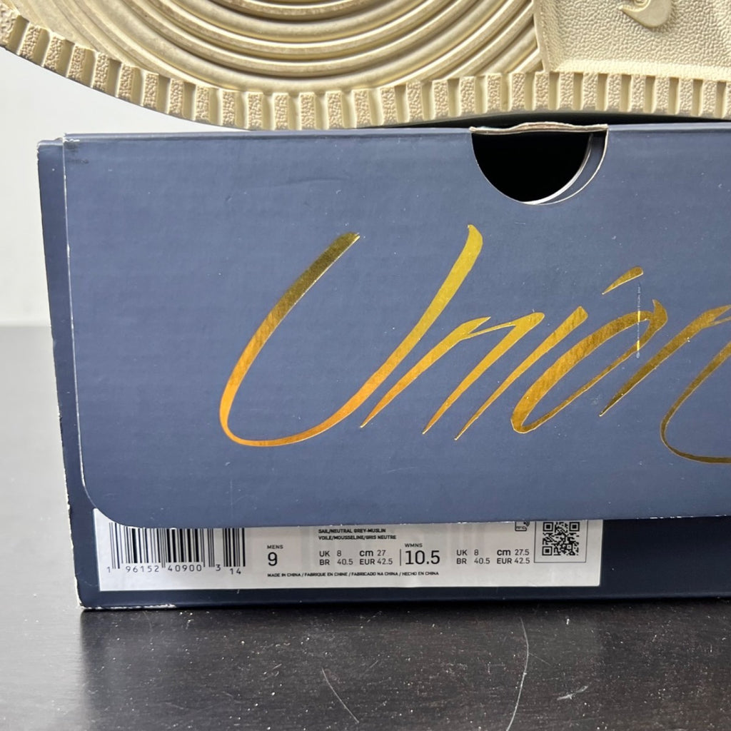 Jordan 1 Retro AJKO Low SP Union Sail Leather 9 (Lightly Worn Pre-Owned)JordanSail/Muslin-Neutral Grey - Image 7
