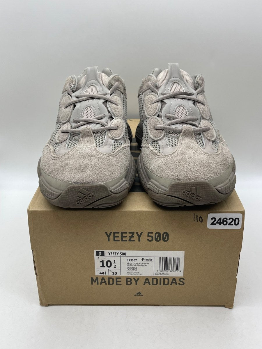 adidas Yeezy 500 Ash Grey 10.5 (Moderately Worn Pre-Owned)adidasAsh Grey/Ash Grey/Ash Grey - Image 2