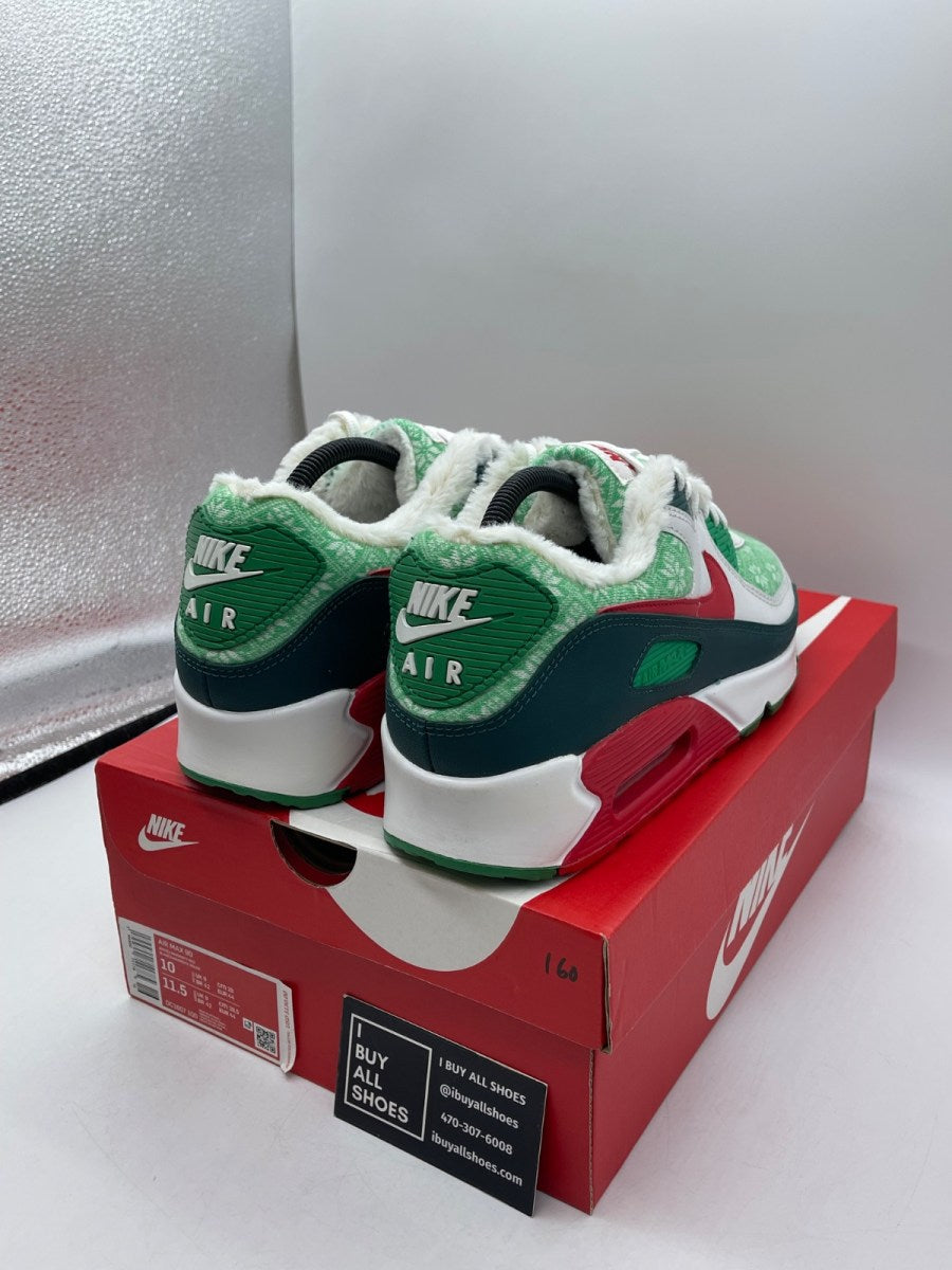 Nike Air Max 90 Nordic Christmas (2020) 10 (Moderately Worn Pre-Owned) - Image 5
