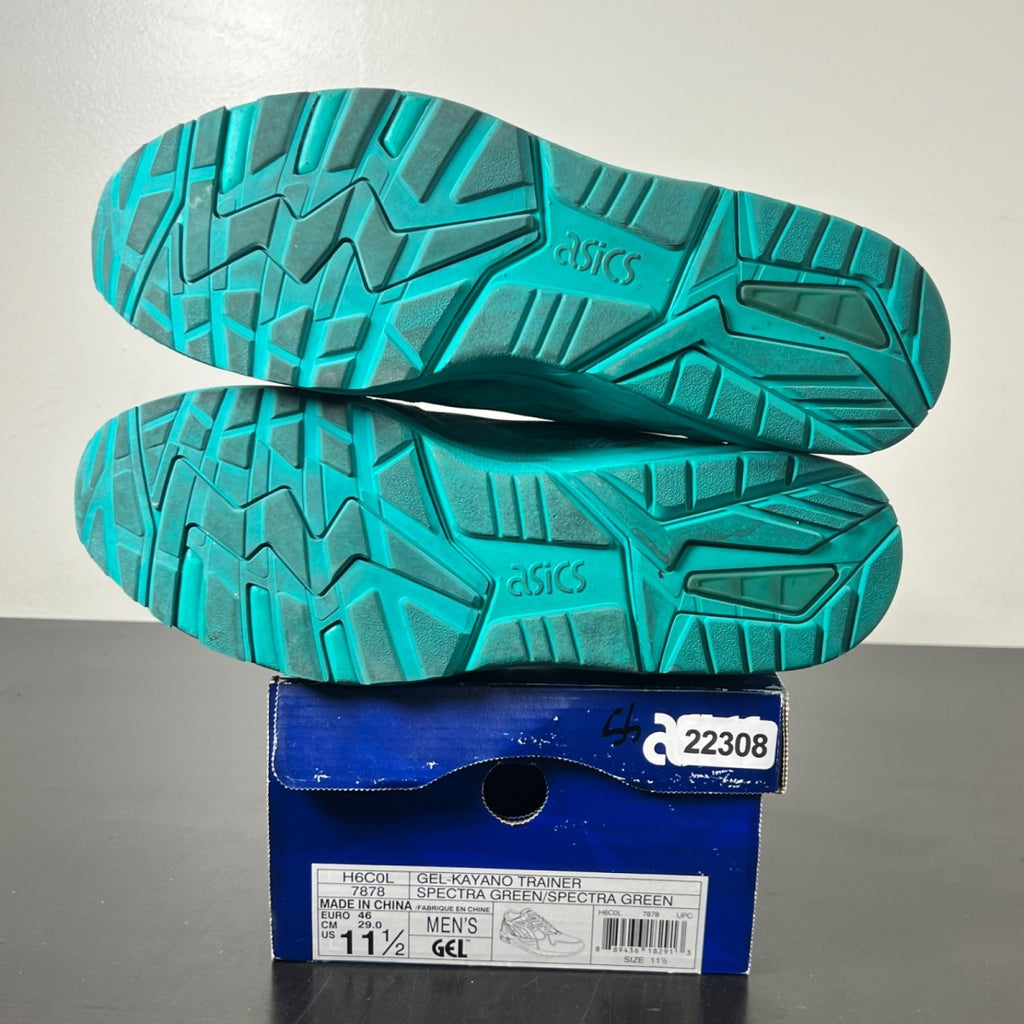 ASICS Gel-Kayano Trainer Ocean Pack Spectra Green 11.5 (Lightly Worn Pre-Owned)ASICSSpectra Green/Spectra Green - Image 6
