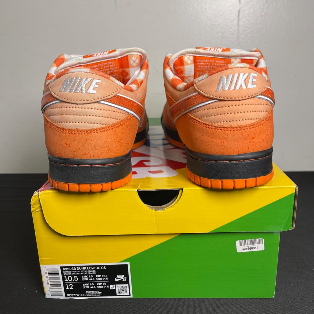 Nike SB Dunk Low Concepts Orange Lobster (Size 10.5) - aux