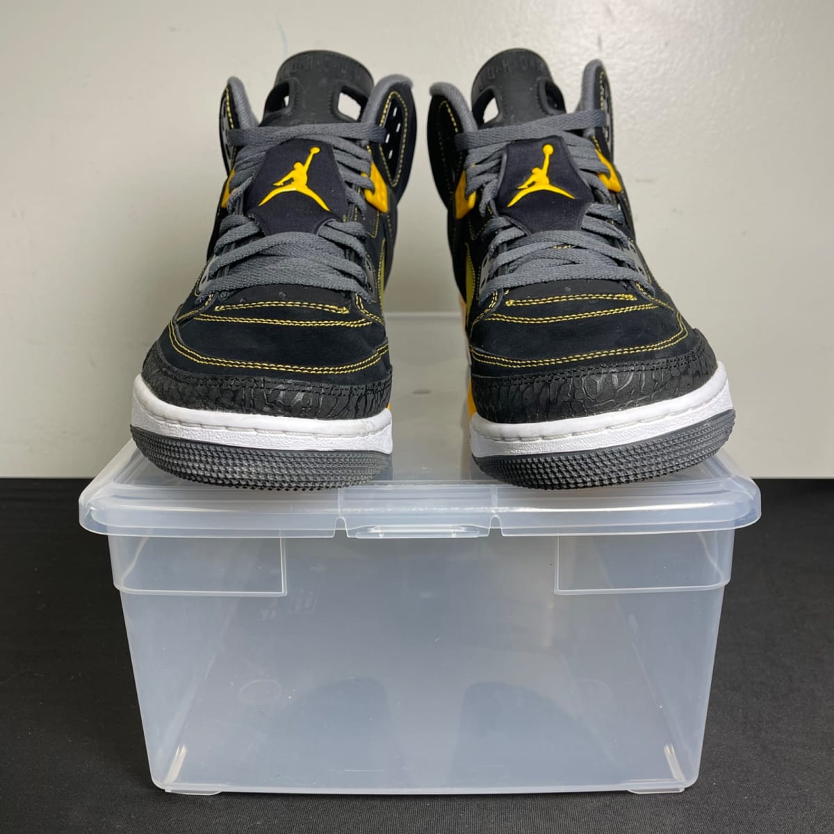 Jordan Spizike Black University Gold (Size 11) - aux