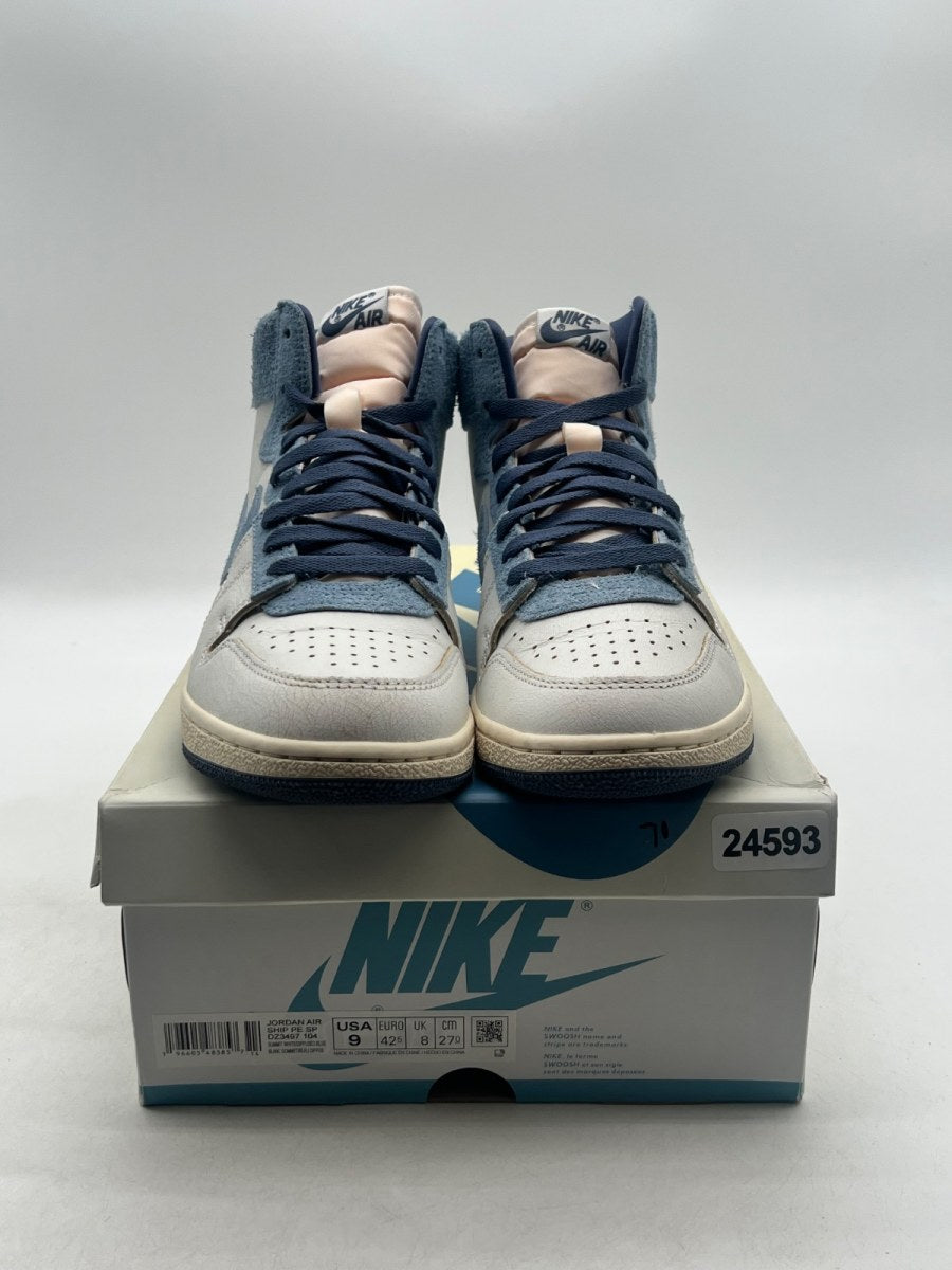Nike Jordan Air Ship PE SP Every Game Diffused Blue 9 (Lightly Worn Pre-Owned)JordanSummit White/Diffused Blue/Chambray/Sail - Image 2