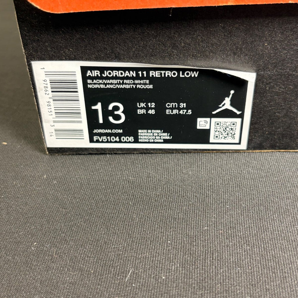 Jordan 11 Retro Low Bred (2025) (Size 13) - aux