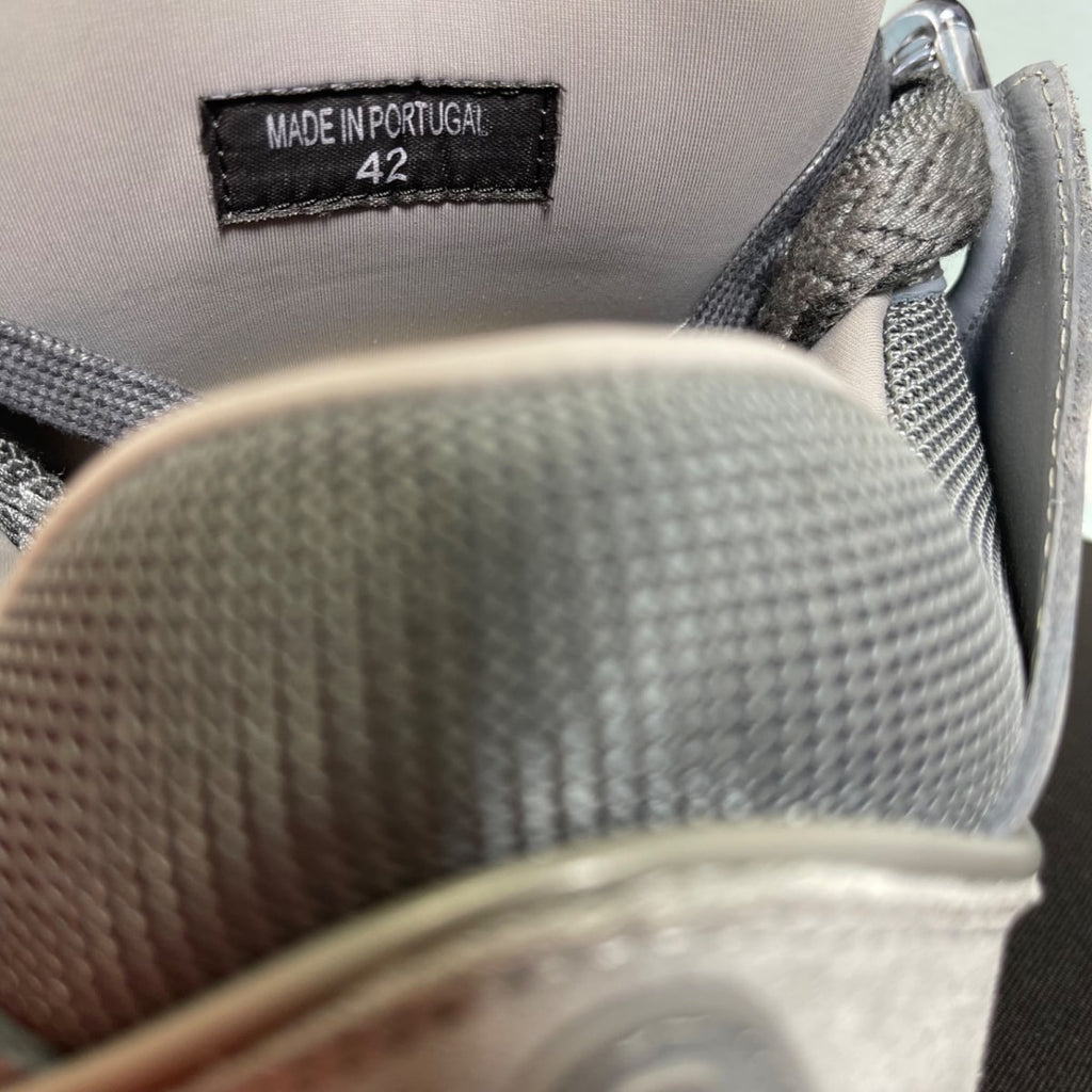 Lanvin Leather Curb Speckled Effect Light Grey 42 (Moderately Worn Pre-Owned)LanvinLight Grey - Image 6