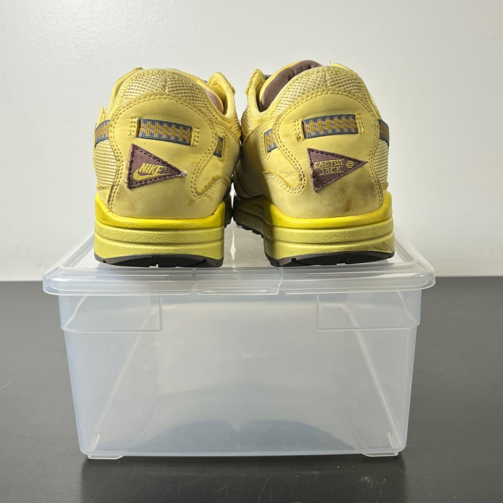 Nike Air Max 1 Travis Scott Cactus Jack Saturn Gold 12 (Heavily Worn Pre-Owned)NikeSaturn Gold/Tea Tree Mist/Tent - Image 6