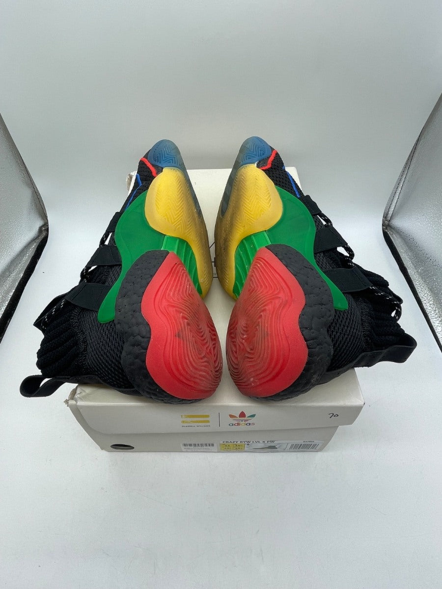 adidas Crazy BYW X Pharrell Gratitude and Empathy 11 (Moderately Worn Pre-Owned)adidasBlack/Multi-Color - Image 6