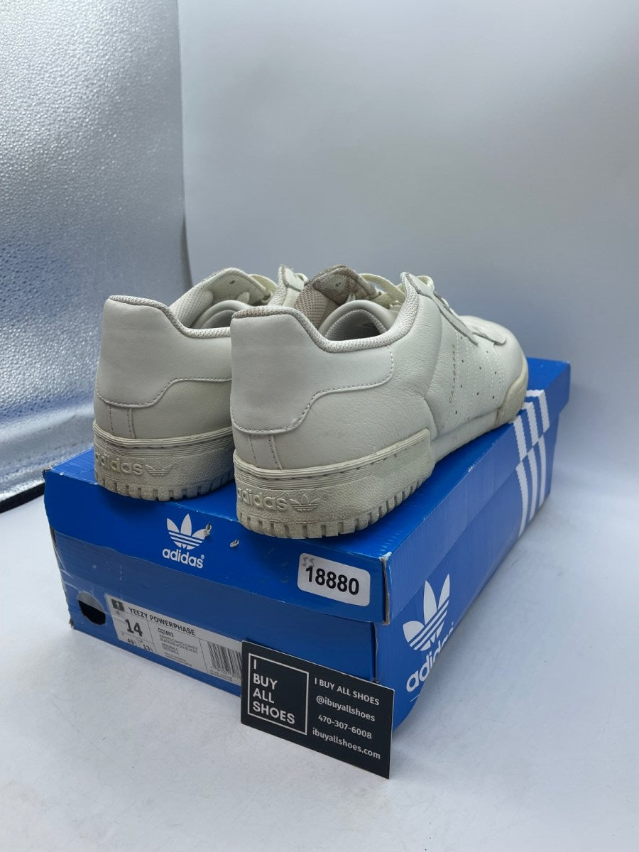 adidas Yeezy Powerphase Calabasas Core White 14 (Moderately Worn Pre-Owned) - Image 5