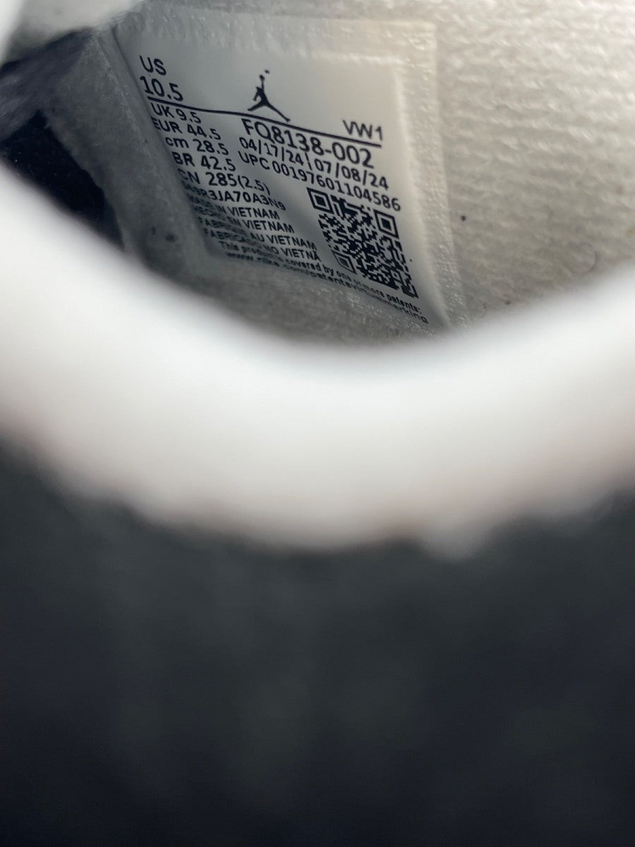 Jordan 4 Retro Fear (2024) 10.5 (Moderately Worn Pre-Owned)JordanBlack/White/Anthracite/Black/Pure Platinum - Image 8