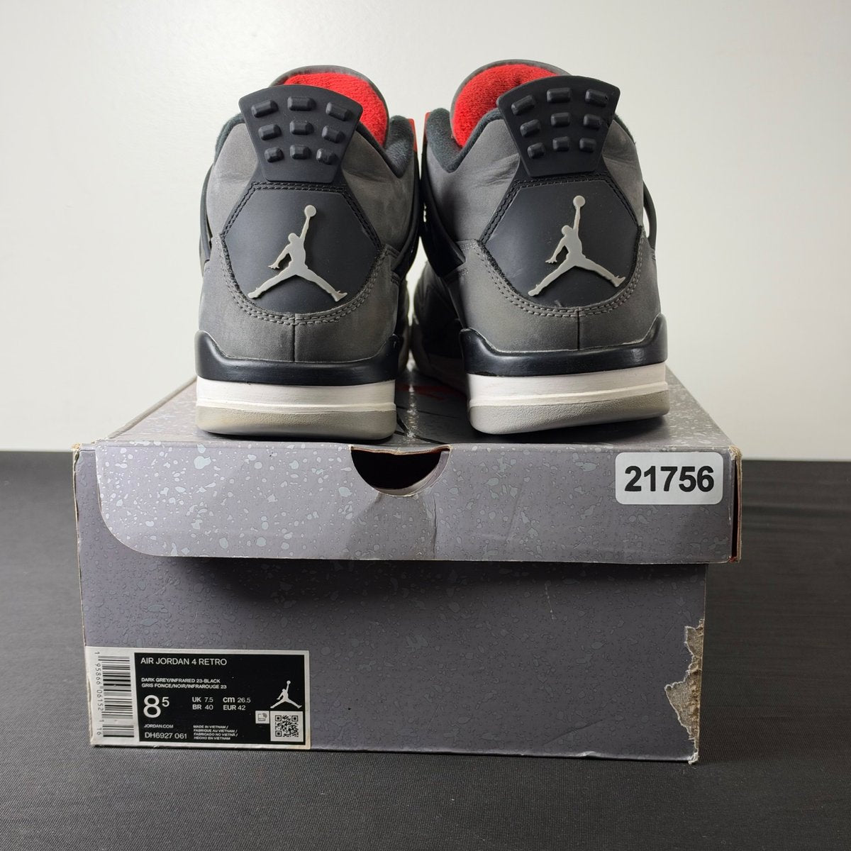 Jordan 4 Retro Infrared (Size 8.5) - Image 5