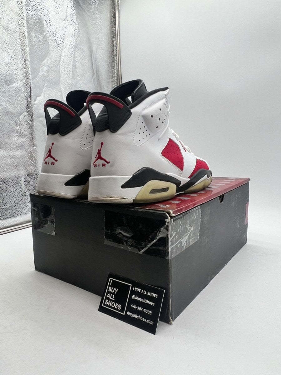 Jordan 6 Retro Carmine CDP (2008) 11 (Moderately Worn Pre-Owned) - Image 5