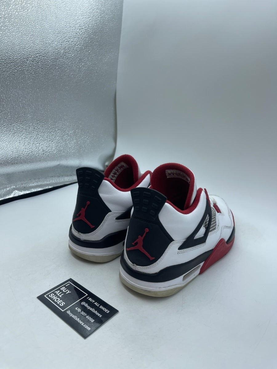 Jordan 4 Retro Fire Red (2012) 9.5 (Heavily Worn Pre-Owned) - Image 5