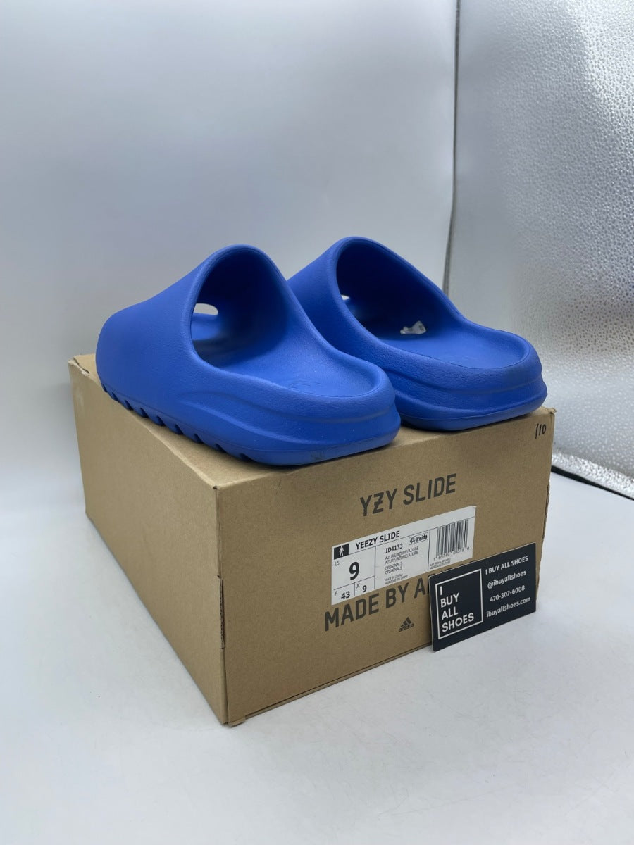 adidas Yeezy Slide Azure 9 (Moderately Worn Pre-Owned) - Image 4