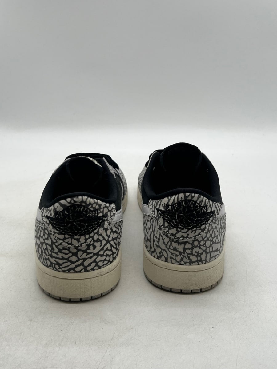 Jordan 1 Retro Low OG Black Cement 13 (Moderately Worn Pre-Owned)JordanBlack/Muslin/Tech Grey/White/Sail - Image 5