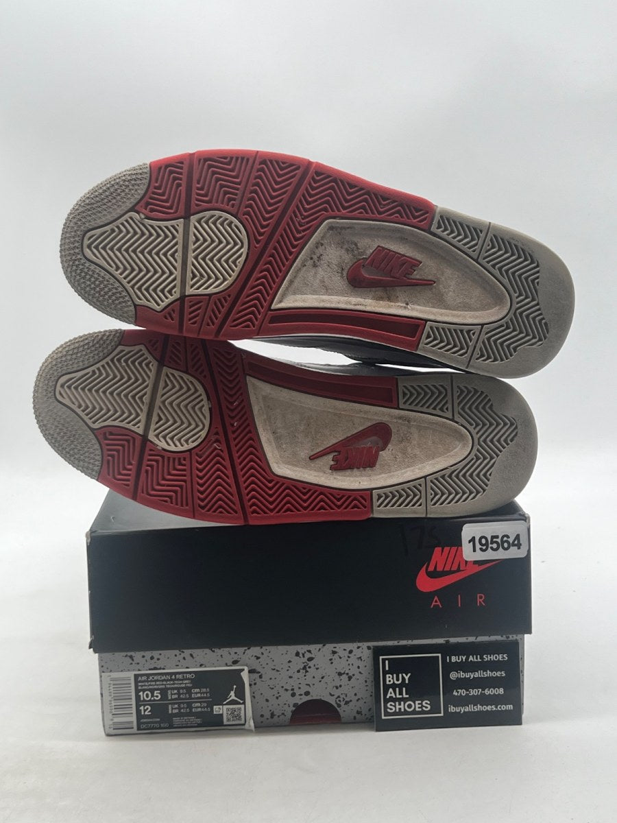 Jordan 4 Retro Fire Red (2020) 10.5 (Lightly Worn Pre-Owned) - Image 8