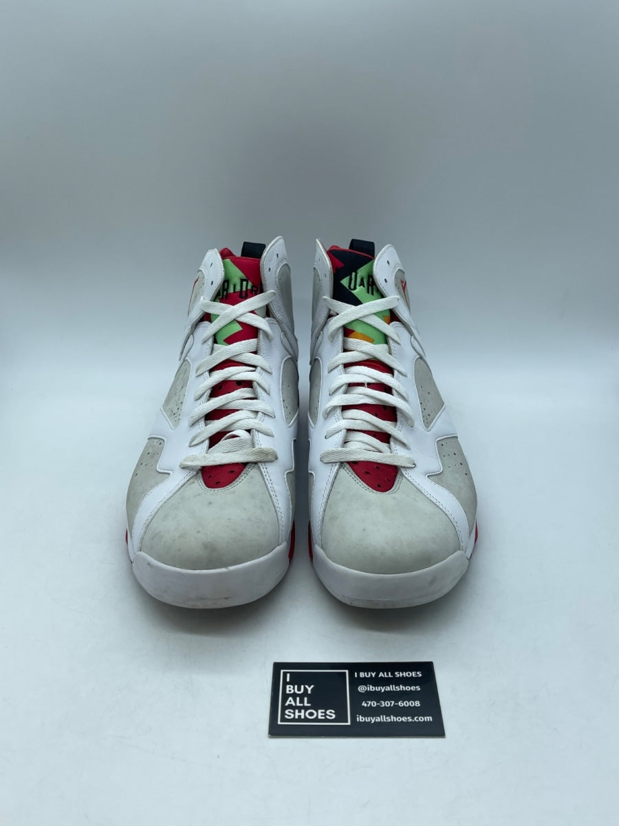 Jordan 7 Retro Hare (2015) 13 (Moderately Worn Pre-Owned) - Image 2